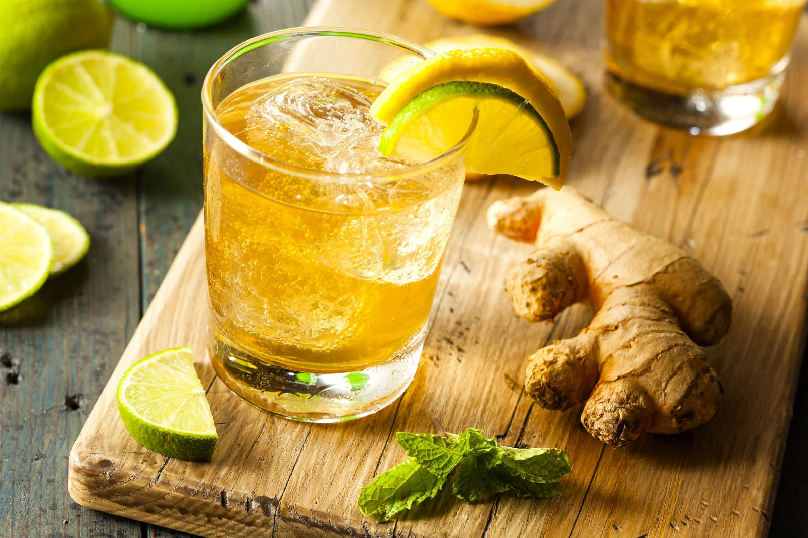 Cut Back on Calories and Sugar with This Healthy Ginger Ale Drink